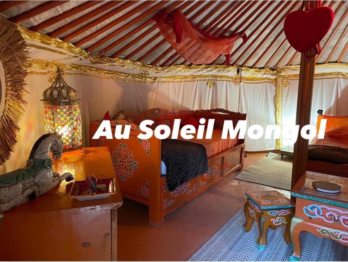 Bed and Breakfast Au Soleil Mongol Sorède Exteriér fotografie